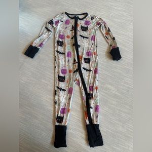 Little sleepies Halloween trick or treat zippy pajamas